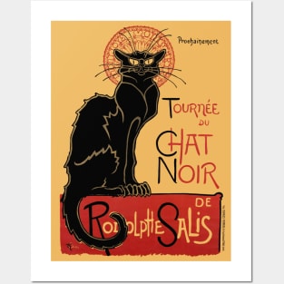 Tournee du Chat Noir France Vintage Poster V2 Posters and Art